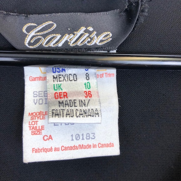 Vintage Leopard Print Drape Front Tank Sz 8 - Picture 4 of 7